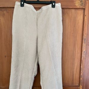NWT Alfred Dunner Almond Corduroy Pants 16